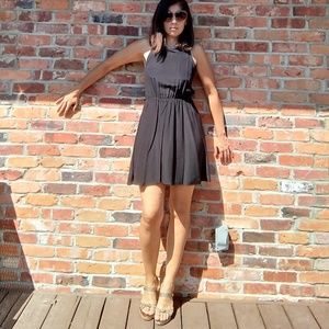 Alex and Alex 100% Silk Mini Dress